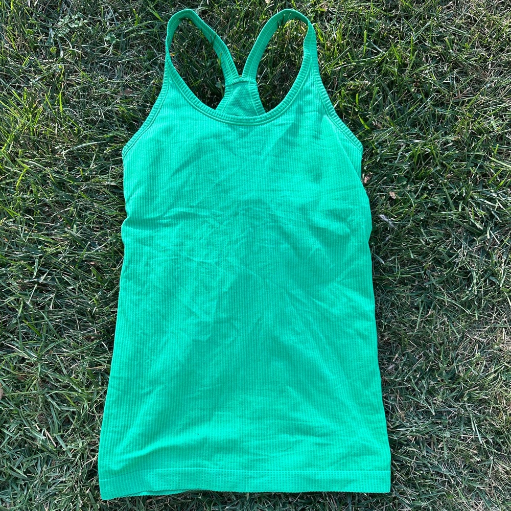 ❌❌ SOLD ❌❌ Green Lululemon Tank